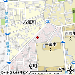 栃木県宇都宮市京町1-2周辺の地図