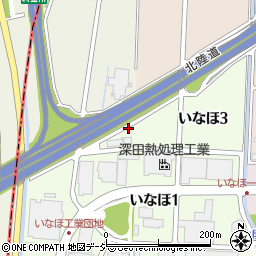 石川県金沢市福増町上周辺の地図