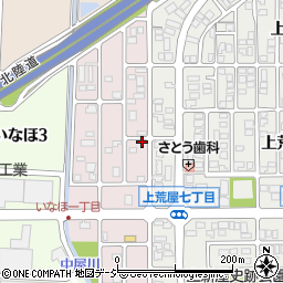 石川県金沢市中屋南322周辺の地図