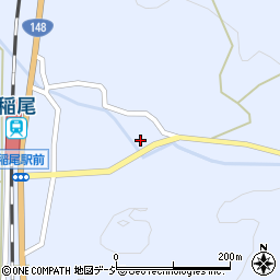 長野県大町市平稲尾11728周辺の地図
