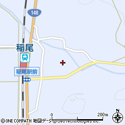 長野県大町市平稲尾11716周辺の地図
