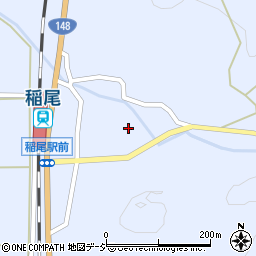 長野県大町市平稲尾11717周辺の地図