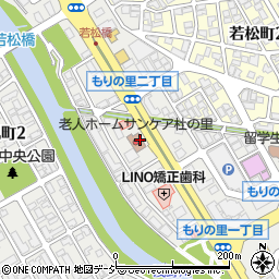 石川県金沢市もりの里2丁目138周辺の地図