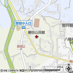 誉田公民館周辺の地図