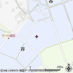 富山県南砺市谷66周辺の地図