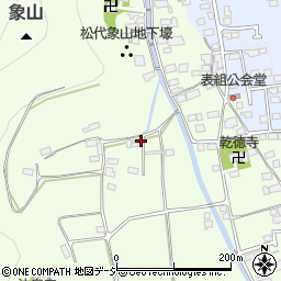 長野県長野市松代町西条458周辺の地図