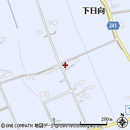栃木県鹿沼市下日向231周辺の地図