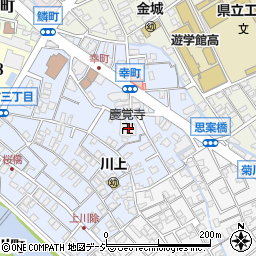 慶覚寺周辺の地図