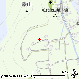 長野県長野市松代町西条437周辺の地図