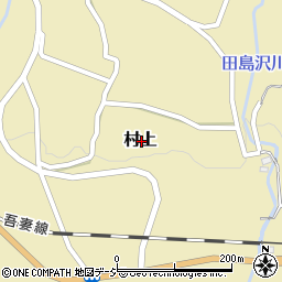 群馬県渋川市村上周辺の地図