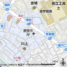 石川県金沢市幸町8-31周辺の地図