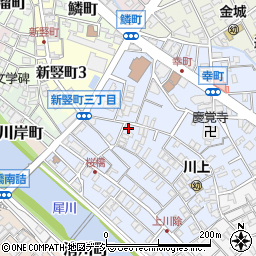 河上とうふ店周辺の地図