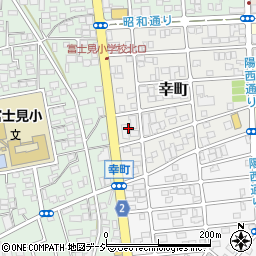 栃木県宇都宮市幸町10周辺の地図