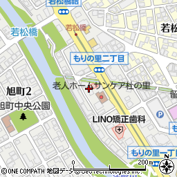 石川県金沢市もりの里2丁目142周辺の地図