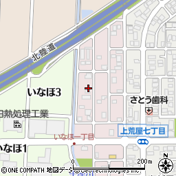 石川県金沢市中屋南182周辺の地図