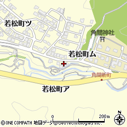 石川県金沢市若松町茨尾周辺の地図