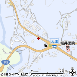 群馬県吾妻郡長野原町大津406周辺の地図