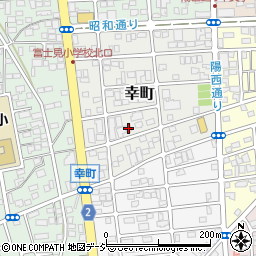 栃木県宇都宮市幸町9-12周辺の地図