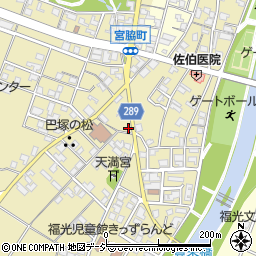 長坂燃料店周辺の地図