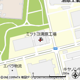 株式会社ミツトヨ　宇都宮事業所　清原工場周辺の地図