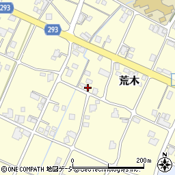 富山県南砺市荒木718周辺の地図