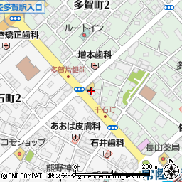 茨城県日立市多賀町1丁目15周辺の地図