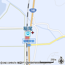 長野県大町市平稲尾11642周辺の地図