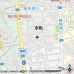 栃木県宇都宮市幸町9周辺の地図