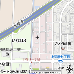 石川県金沢市中屋南181周辺の地図
