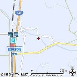 長野県大町市平稲尾11702周辺の地図