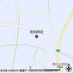 佐伯神社周辺の地図