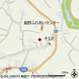 飯野公民館周辺の地図