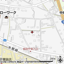茨城県常陸大宮市野中町周辺の地図