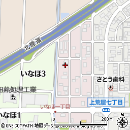 石川県金沢市中屋南180周辺の地図