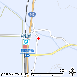 長野県大町市平稲尾11694周辺の地図