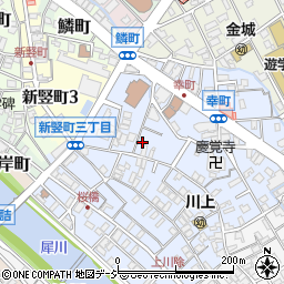 石川県金沢市幸町11-25周辺の地図