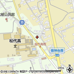 デイリーヤマザキ長野松代店周辺の地図