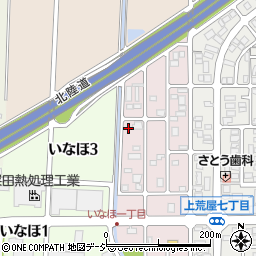 石川県金沢市中屋南155周辺の地図