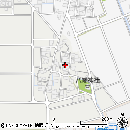 石川県白山市一塚町141周辺の地図