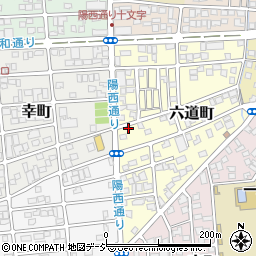 栃木県宇都宮市六道町10-2周辺の地図