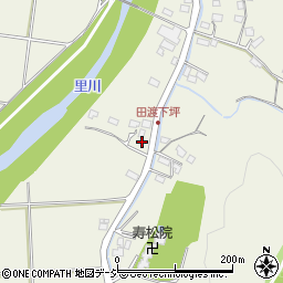 茨城県常陸太田市田渡町65周辺の地図