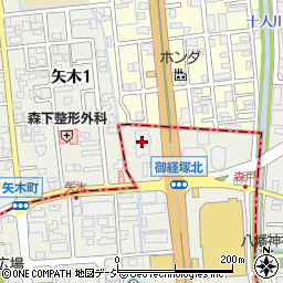 三谷産業イー・シー株式会社　エネルギー事業部金沢事業所周辺の地図