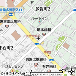 常陽銀行金沢出張所周辺の地図