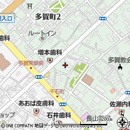 茨城県日立市多賀町1丁目16周辺の地図