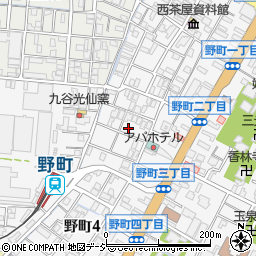 石川県金沢市野町2丁目10-8周辺の地図