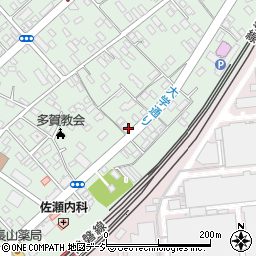 菅波ふとん店周辺の地図