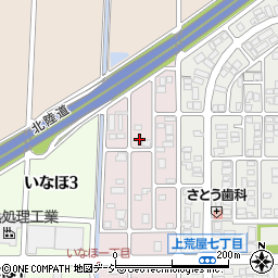 石川県金沢市中屋南216周辺の地図