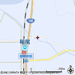 長野県大町市平稲尾11901周辺の地図