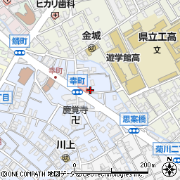 石川県金沢市幸町5-23周辺の地図