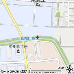 倉部川橋周辺の地図